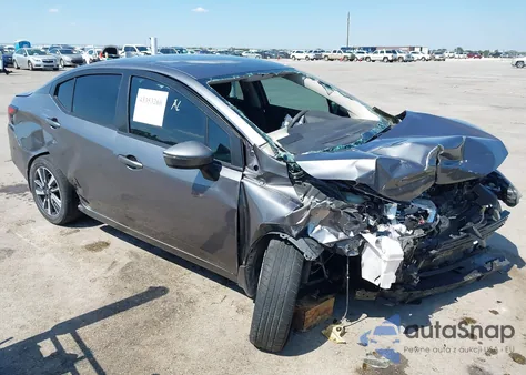 2021 Nissan Versa Sv Xtronic Cvt из США, поврежденный, VIN 3N1CN8EV2ML837491